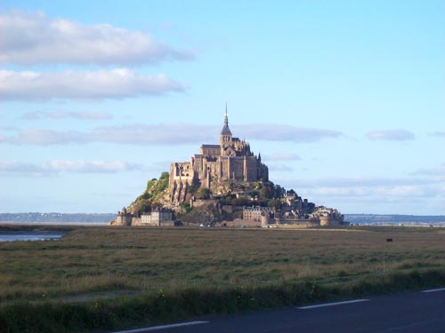 vom Landesinneren kilometerweit zu erkennen. Der Mt.St.Michel