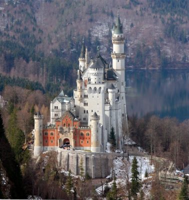 Neuschwanstein aus der Tegelbergseilbahn