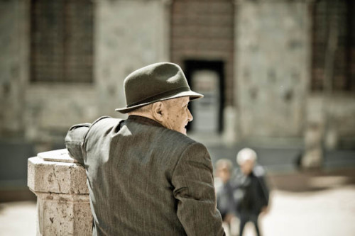 Sonntagmorgen auf der Piazza del Campo