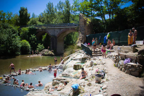 Bagni Petiolo. Etwas runetrgekommen und miefig. 