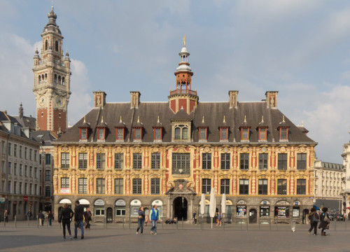 Traumhaftes Abendlicht in Lille