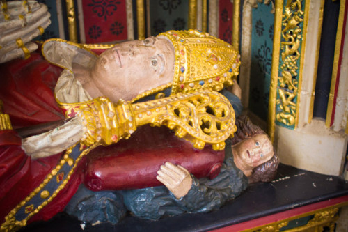 Liegefigur Exeter Cathedral