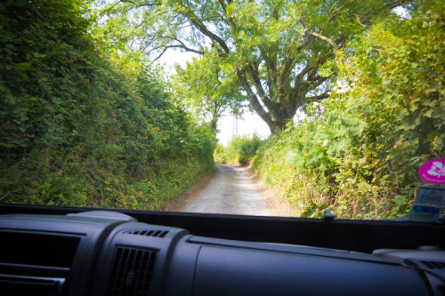 Single Track Road Cornwall