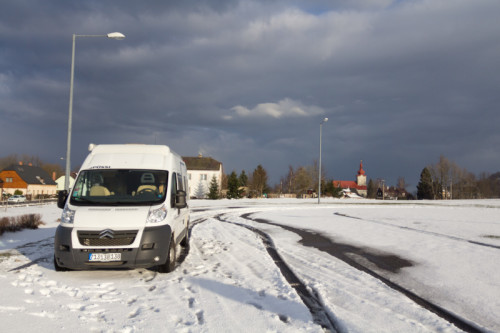 Stellplatz/Parkplatz am Herrnhausfelsen