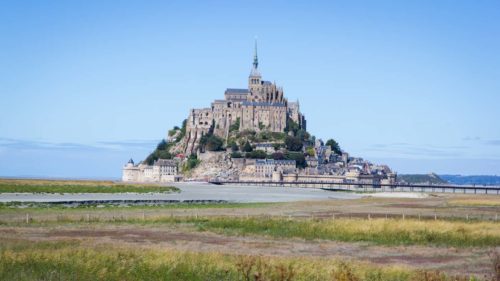 Näherung an Mont Saint Michel