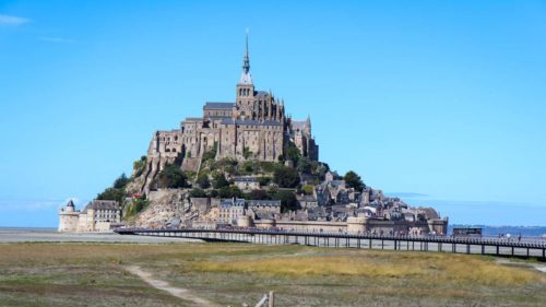 Näherung an Mont Saint Michel